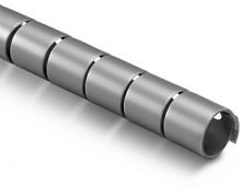 Кабельный органайзер Buro BHP CG22S Spiral Hose 20x2000mm Silver BHP CG22S в магазине "АйТиАйСИ" в Ростове на Дону | itic.ru 