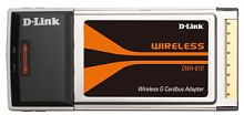 Беспроводной адаптер D-Link 802.11g CardBus (DWA-610)wf DWA-610 в магазине "АйТиАйСИ" в Ростове на Дону | itic.ru 