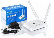 Роутер беспроводной Netis W1 N300 10/100BASE-TX/Wi-Fi белый W1 в магазине "АйТиАйСИ" в Ростове на Дону | itic.ru 