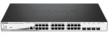 Сетевое оборудование D-Link DGS-1210-28P/ME/A1A/FTA1A PROJ Управляемый коммутатор 2 уровня с 24 портами 10/100/1000Base-T с поддержкой PoE и 4 портами DGS-1210-28P/ME/FTA1A в магазине "АйТиАйСИ" в Ростове на Дону | itic.ru 