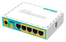 Маршрутизатор MikroTik RB750UPr2 hEX PoE lite 5x Ethernet, раздача PoE, 650 МГц ЦП, 64 МБ 5-портовый 100-Мбитный маршрутизатор с поддержкой PoE на 4-х RB750UPR2 в магазине "АйТиАйСИ" в Ростове на Дону | itic.ru 