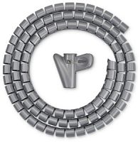 Кабельный органайзер Buro BHP CG155S Spiral Hose 15x1500mm Silver BHP CG155S в магазине "АйТиАйСИ" в Ростове на Дону | itic.ru 