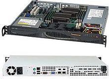 Корпус SuperMicro CSE-512F-350B1 1U 350W черный CSE-512F-350B1 в магазине "АйТиАйСИ" в Ростове на Дону | itic.ru 