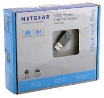 Сетевая карта Netgear (WNA3100M-100PES) 300Mbps. 802.11n. USB 2.0. маленький. черный WNA3100M-100PES в магазине "АйТиАйСИ" в Ростове на Дону | itic.ru 