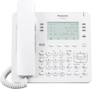 Детальная картинка Телефон IP Panasonic KX-NT630RU белый KX-NT630RU в магазине "АйТиАйСИ" в Ростове на Дону | itic.ru  Телефон IP Panasonic KX-NT630RU белый KX-NT630RU в магазине "АйТиАйСИ" в Ростове на Дону | itic.ru
