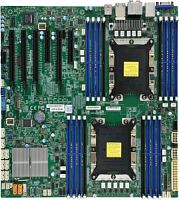 Материнская плата Supermicro Motherboard 2xCPU X11DAi-N 2nd Gen Xeon Scalable 205W/16xDIMM/10xSATA3/C621 RAID0/1/5/10/2xGbE/4xPCIex16,2xPCIex8/M.2/12" MBD-X11DAI-N-B в магазине "АйТиАйСИ" в Ростове на Дону | itic.ru 