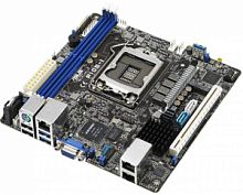 Материнская Плата Asus P10S-I Soc-1151 iC232 mini-ITX 2xDDR4 6xSATA3 i210AT 2хGgbEth Ret 90SB05E0-M0UAY0 в магазине "АйТиАйСИ" в Ростове на Дону | itic.ru 