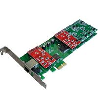 Плата TDM410E_2u 4xFXO модулями Asterisk карту для IP АТС PCI-e TDM410E_2u в магазине "АйТиАйСИ" в Ростове на Дону | itic.ru 