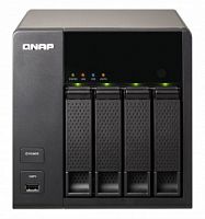 Сетевой накопитель Qnap TS-469L c 4-мя отсеками для жестких дисков Intel Atom D2700 2.13 ГГц TS-469L в магазине "АйТиАйСИ" в Ростове на Дону | itic.ru 