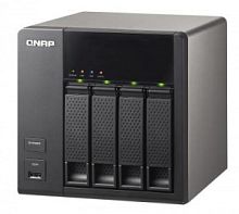 Сетевой накопитель QNAP TS-412 с четырьмя отсеками для жестких дисков. Marvell 1.2 ГГц TS-412 в магазине "АйТиАйСИ" в Ростове на Дону | itic.ru 