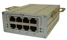 Tfortis Инжекторы РоЕ для систем IP-видеонаблюдения Обеспечивает питание четырех видеокамер РоЕ  (FSE-4B) FSE-4B в магазине "АйТиАйСИ" в Ростове на Дону | itic.ru 