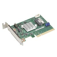 Контроллер Supermicro AOC-SLG4-2E4T NVMe 2-Port Retimer, x8 PCIe Gen 4, Low Profile AOC, RoHS AOC-SLG4-2E4T в магазине "АйТиАйСИ" в Ростове на Дону | itic.ru 