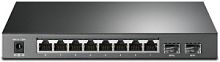 8-Port Gigabit Desktop PoE Smart Switch, 8 Gigabit RJ45 ports including 2 SFP ports, 802.3af, 53W PoE power supply, steel case T1500G-10PS в магазине "АйТиАйСИ" в Ростове на Дону | itic.ru 