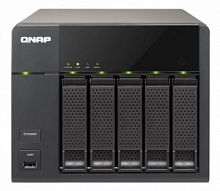 Сетевой накопитель Qnap TS-569L с 5-ю отсеками для жестких дисков Intel Atom D2700 2.13 ГГц TS-569L в магазине "АйТиАйСИ" в Ростове на Дону | itic.ru 