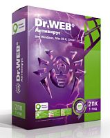 Программное Обеспечение DR.Web Антивирус 2PC 1Y Base Box (BHW-A-12M-2-A3) BHW-A-12M-2-A3 в магазине "АйТиАйСИ" в Ростове на Дону | itic.ru 