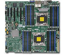 Материнская Плата SuperMicro MBD-X10DRI-B w/shield Soc-2011 iC612 eATX 16xDDR4 10xSATA3 SATA RAID iI350 2хGgbEth bulk MBD-X10DRI-B в магазине "АйТиАйСИ" в Ростове на Дону | itic.ru 