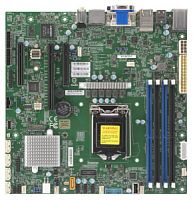 Материнская Плата SuperMicro MBD-X11SCZ-F-O Soc-1151 iC246 uATX 4xDDR4 6xSATA3 SATA RAID i210AT 8xGgbEth Ret MBD-X11SCZ-F-O в магазине "АйТиАйСИ" в Ростове на Дону | itic.ru 