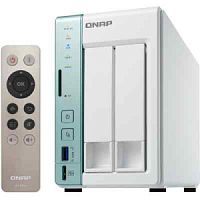 soho QNAP TS-251A-4G NAS, 2 Hot-Swap Tray w/o HDD. Dual-core Celeron N3060 up to 2.48GHz), 4K HDMI-port, 4GB DDR3L (2 x 2GB) up to 8GB, 2x1G LAN, HDMI TS-251A-4G в магазине "АйТиАйСИ" в Ростове на Дону | itic.ru 