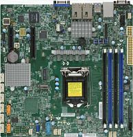 Материнская Плата SuperMicro MBD-X11SSH-TF-O Soc-1151 iC236 mATX 4xDDR4 8xSATA3 SATA RAID iX550 2х10GgbEth Ret MBD-X11SSH-TF-O в магазине "АйТиАйСИ" в Ростове на Дону | itic.ru 