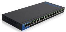 Коммутатор Linksys (LGS116P-EU) 16-портов 10/100/1000BASE-T PoE+ неуправляемый LGS116P-EU в магазине "АйТиАйСИ" в Ростове на Дону | itic.ru 