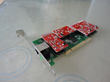 Плата TDM410P_2U с 4xFXO модулями Asterisk карту для IP АТС PCI TDM410P_2U в магазине "АйТиАйСИ" в Ростове на Дону | itic.ru 