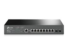 JetStream™ 8-port Gigabit PoE+ L2 Managed Switch. All 8 Gigabit RJ45 ports support 802.3at PoE standard, it also includes 2 Gigabit SFP slots. 1U 13-i T2500G-10MPS в магазине "АйТиАйСИ" в Ростове на Дону | itic.ru 