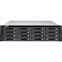 SMB QNAP TS-EC1680U-i3-4GE-R2 NAS, 16 bay w/o HDD, 4GB DDR3 ECC RAM (2GBx2) up to 32GB (8GBx4), 2x10GbE SFP+, 4x1GbE LAN, 8xUSB, 3U Rackmount, 2x650W  TS-EC1680U-i3-4GE-R2 в магазине "АйТиАйСИ" в Ростове на Дону | itic.ru 