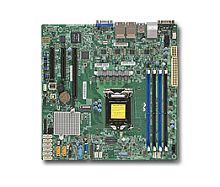Материнская Плата SuperMicro MBD-X11SSH-LN4F-O Soc-1151 iC236 mATX 4xDDR4 8xSATA3 SATA RAID i210AT 4xGgbEth Ret MBD-X11SSH-LN4F-O в магазине "АйТиАйСИ" в Ростове на Дону | itic.ru 