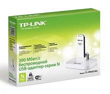 Беспроводный адаптер TP-Link TL-WN821NC, 300Мбит/с, с USB-крэдлом, USB2.0   в магазине "АйТиАйСИ" в Ростове на Дону | itic.ru 