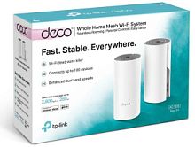 Роутер TP-LINK DECO E4(2-PACK) AC1200 Домашняя Mesh Wi-Fi система DECO E4(2-PACK) в магазине "АйТиАйСИ" в Ростове на Дону | itic.ru 