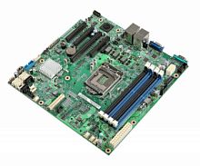 Материнская Плата Intel DBS1200V3RPS Soc-1150 iC222 mATX 4xDDR3 4xSATAII 2xSATA3 SATA RAID i210 2хGgbEth Ret DBS1200V3RPS 942031 в магазине "АйТиАйСИ" в Ростове на Дону | itic.ru 