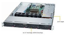 Supermicro SERVER SYS-5019S-WR (X11SSW-F, CSE-815TQC-R504WB) ( LGA 1151, E3-1200 v6/v5, Intel® C236 chipset, 4 Hot-swap 3.5" drive bays, 4xDDR4 Up to  SYS-5019S-WR в магазине "АйТиАйСИ" в Ростове на Дону | itic.ru 