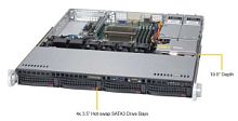 Supermicro SERVER SYS-5019S-MR (X11SSH-F, CSE-813MFTQC-R407CB) ( LGA 1151, E3-1200 v6/v5, Intel® C236 chipset, 4 Hot-swap 3.5" SATA3 4xDDR4 Up to 64GB SYS-5019S-MR в магазине "АйТиАйСИ" в Ростове на Дону | itic.ru 