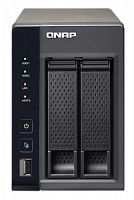 Сетевой накопитель Qnap TS-269L 2-мя отсеками для жестких дисков Intel Atom 1.86 ГГц  RAID TS-269L в магазине "АйТиАйСИ" в Ростове на Дону | itic.ru 