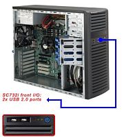 Корпус SuperMicro CSE-732i-865B Midi-Tower 865W черный CSE-732I-865B в магазине "АйТиАйСИ" в Ростове на Дону | itic.ru 